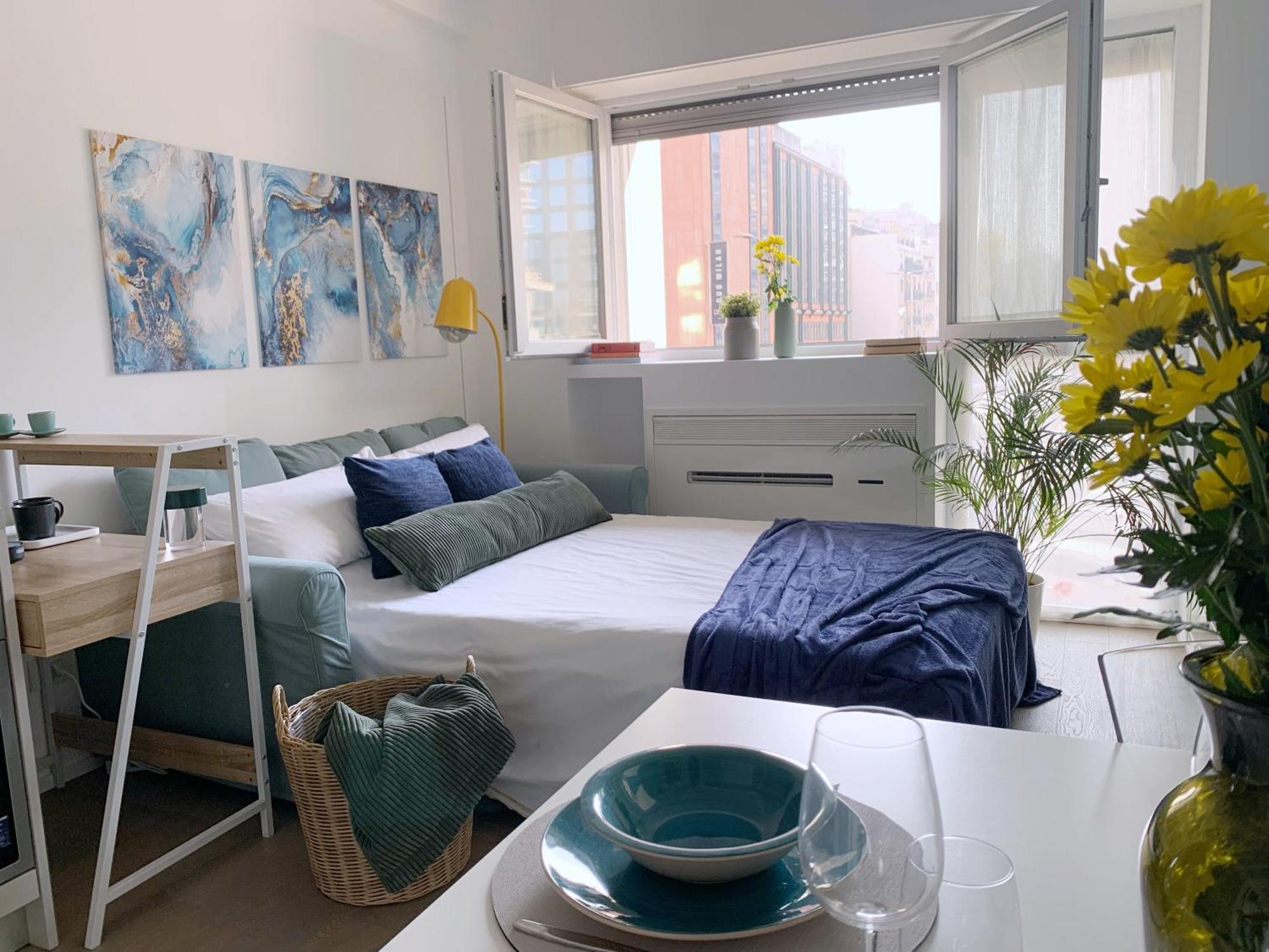 Appartement Cardano Blue - 5 Min Da Stazione *